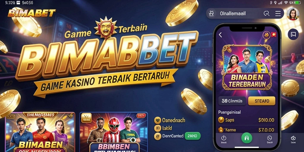 Tampilan permainan kasino yang mendebarkan dan interaktif.