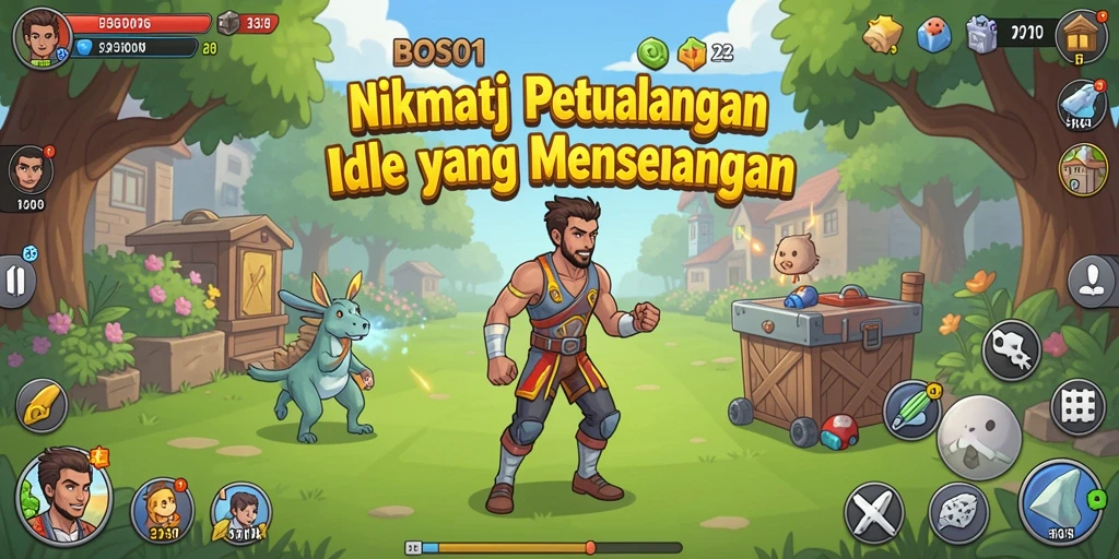 Tampilkan gameplay santai dan menarik di BOS01.