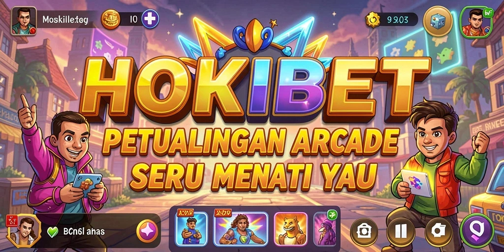 Tangkapan layar HOKIBET menampilkan gameplay Arcade yang seru dan penuh aksi.