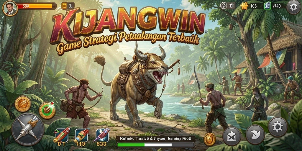 Tampilan menarik gameplay KIJANGWIN dalam suasana SLG yang dinamis.