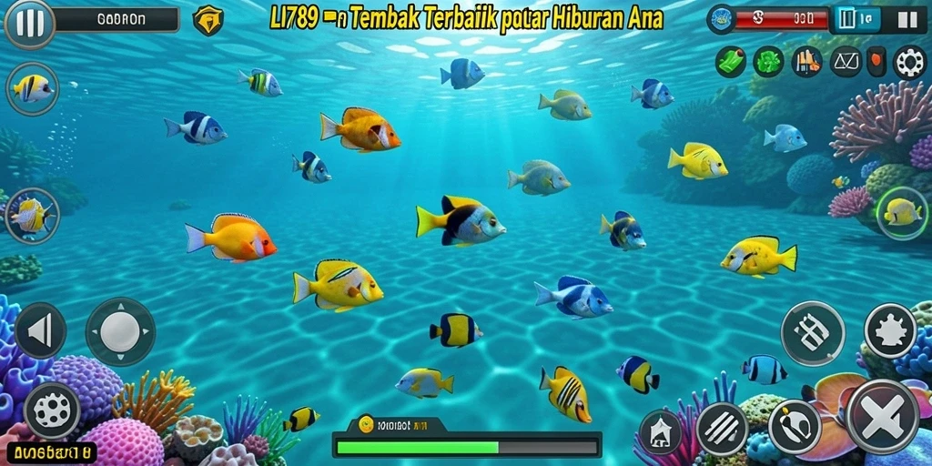Tampilan gameplay LI789 yang seru dan penuh warna.