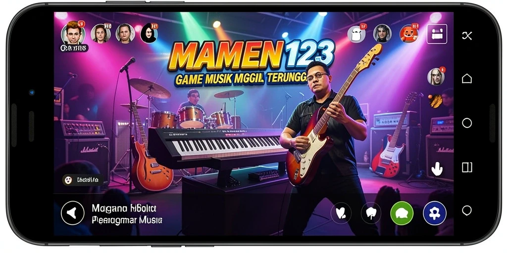 Tampilan gameplay MAMEN123 yang menarik dan penuh warna.