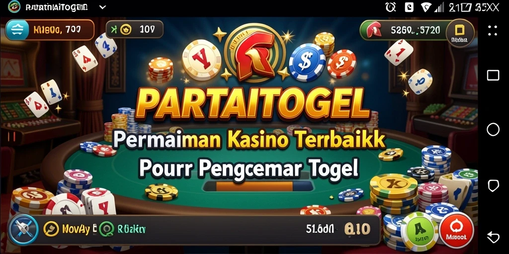 Tampilan gameplay menarik dari PARTAITOGEL dengan fitur Kasino yang seru.
