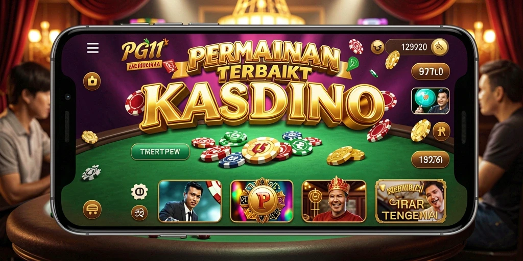 Tampilan menawan dari gameplay Kasino di PG11 yang penuh aksi.