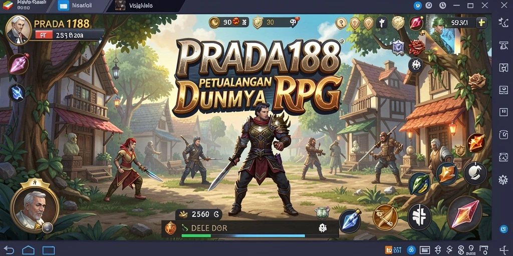 Tangkapan layar PRADA188 menampilkan aksi seru gameplay RPG yang mendebarkan.