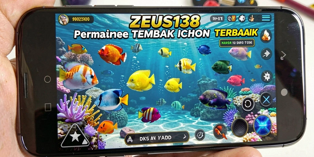 Gameplay seru dalam ZEUS138, menembak ikan dengan berbagai senjata.